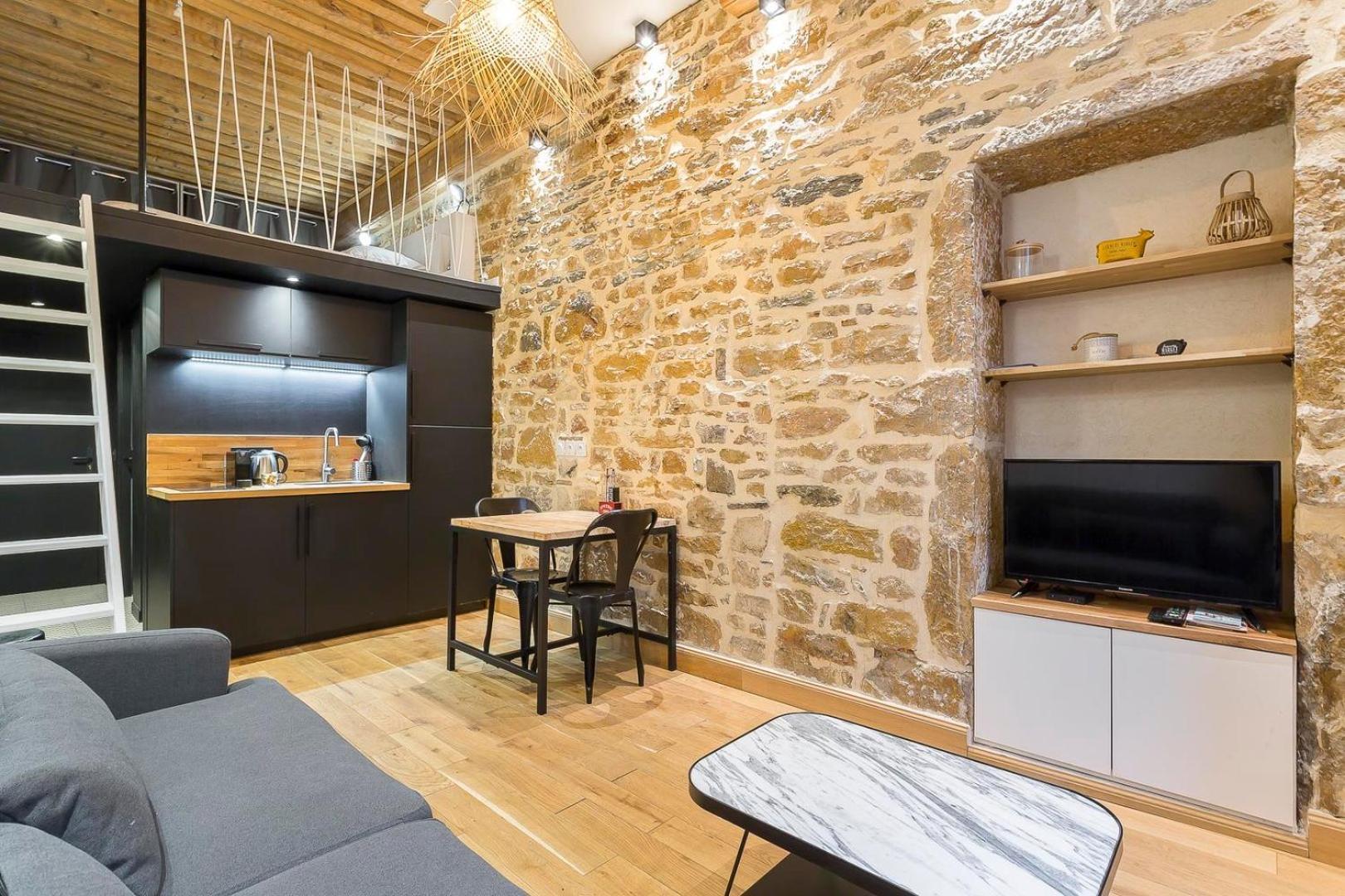 Hamac Suites - Studio Ainay 1 - Hyper Centre Lyon - 2 Personnes Ngoại thất bức ảnh